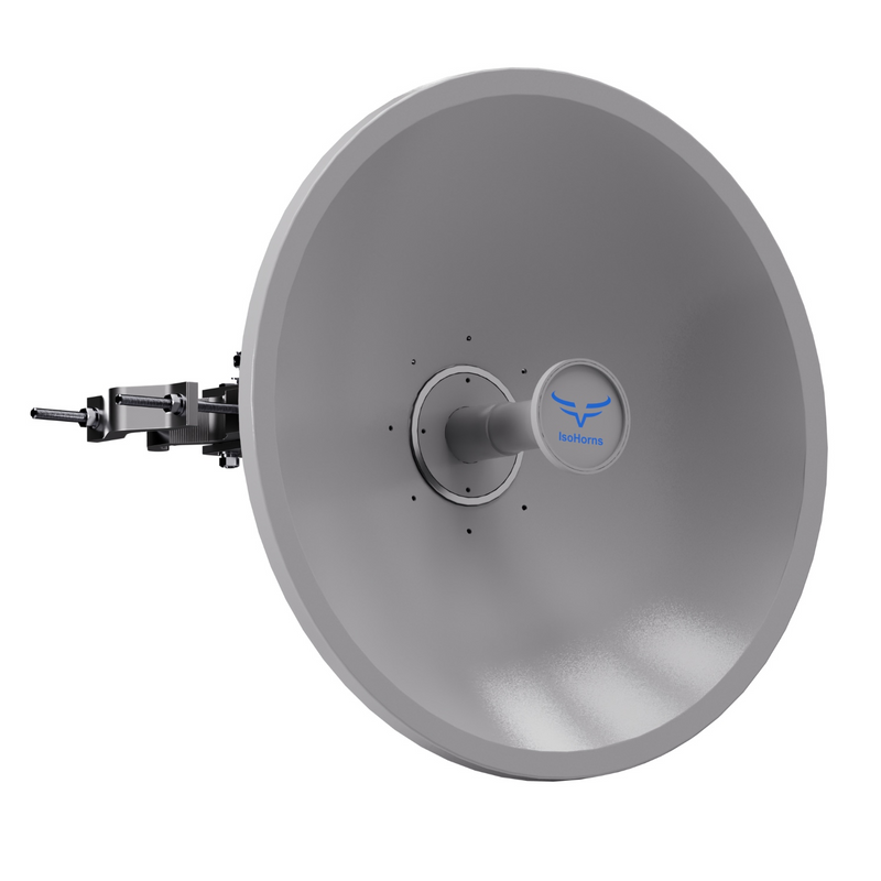 IsoHorns Wideband 6 GHz CPE 600mm Dish 2-Pack — WB6-CPE-600