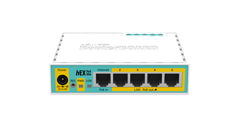 MikroTik hEX PoE lite — RB750UPR2
